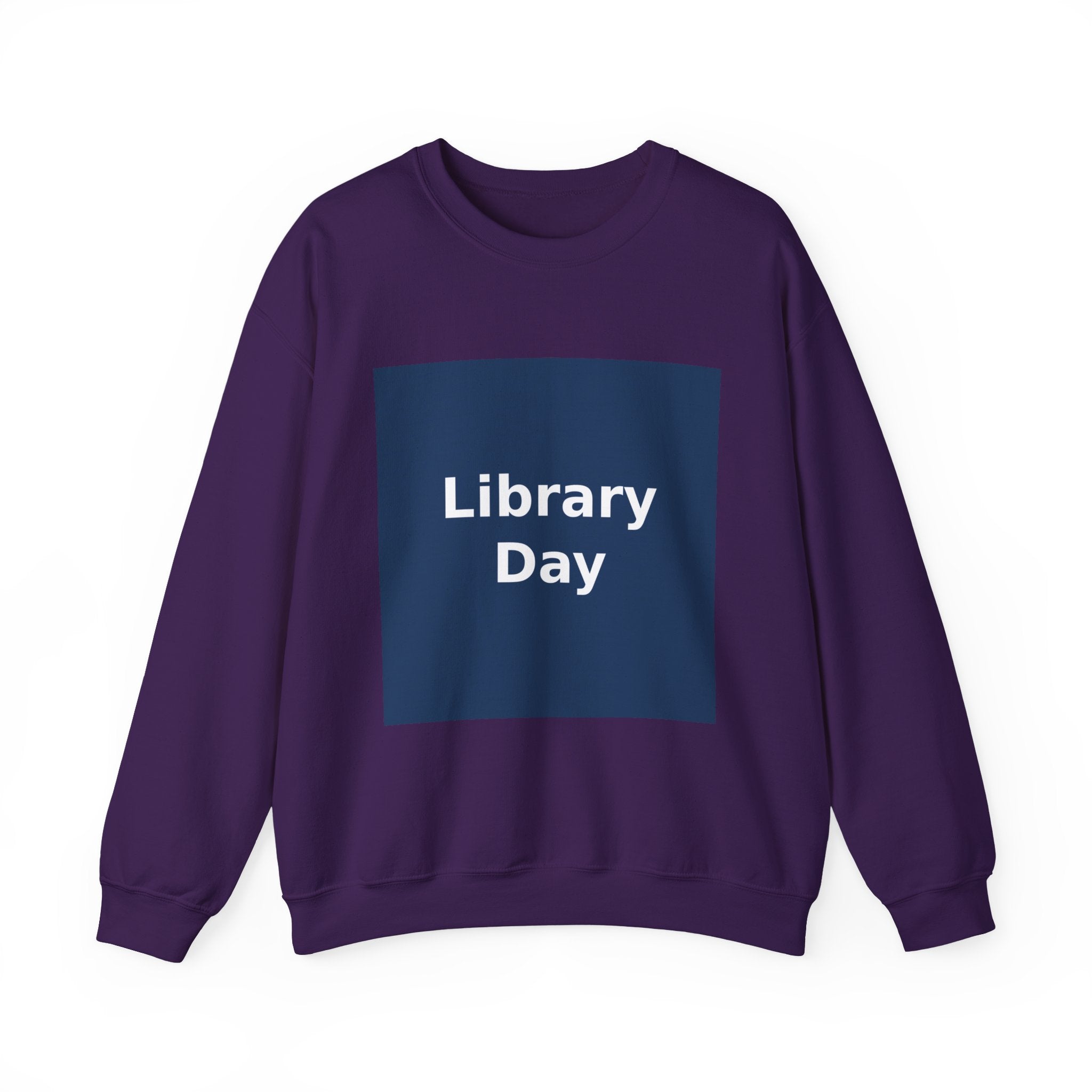 "Library Day" Black Cat Crewneck | College Girl Gift | Fashion | KayKay Classics