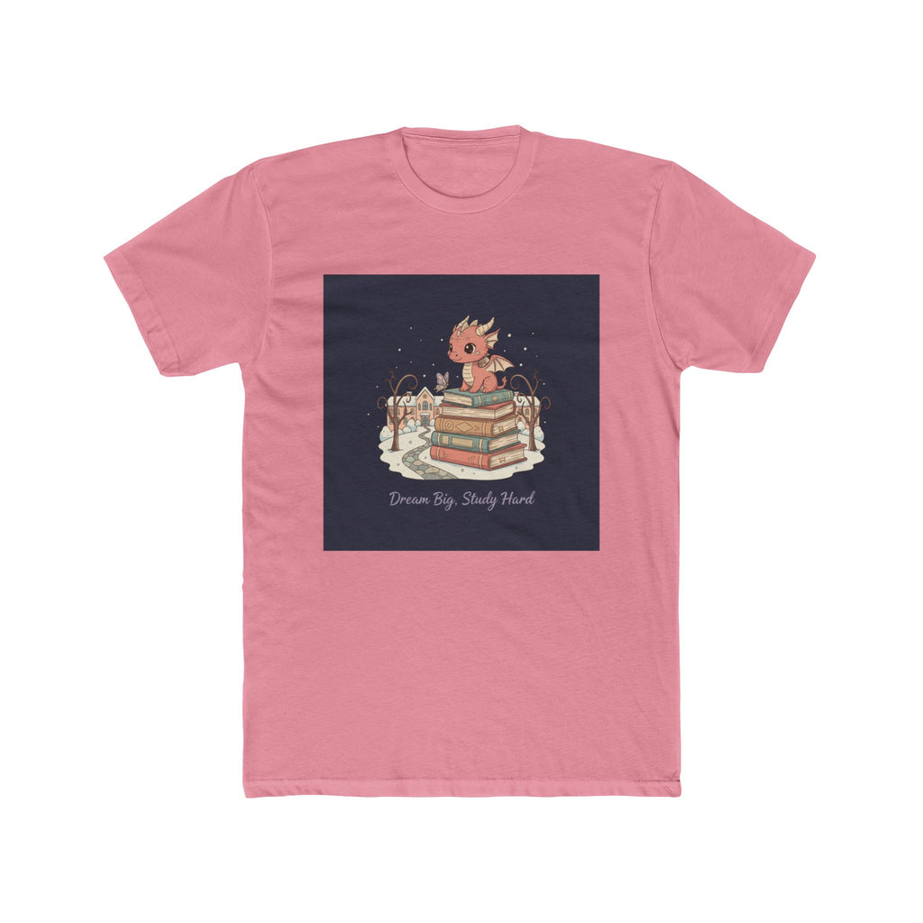 Dream Big, Study Hard Dragon Unisex Tee