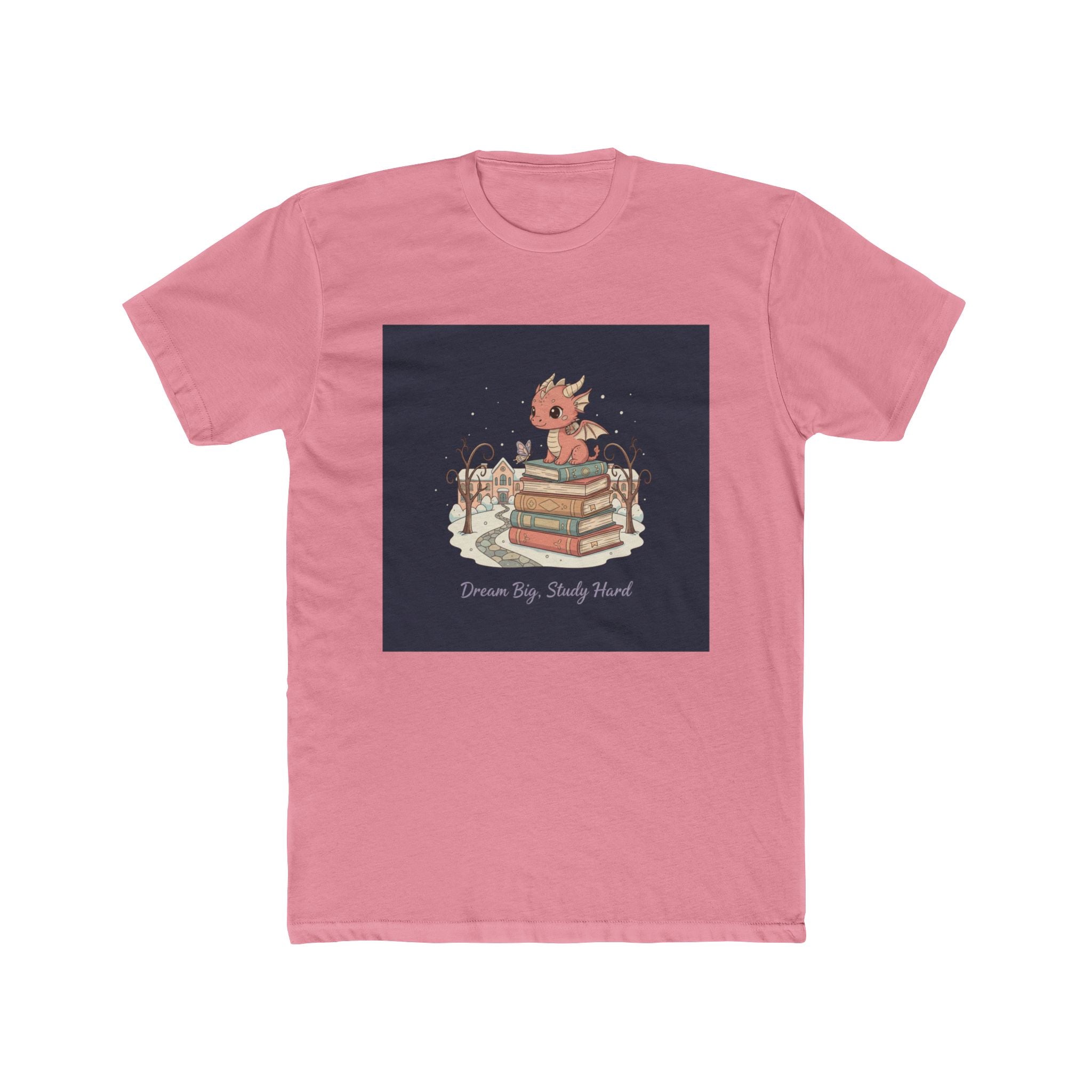Dream Big, Study Hard Dragon Unisex Tee