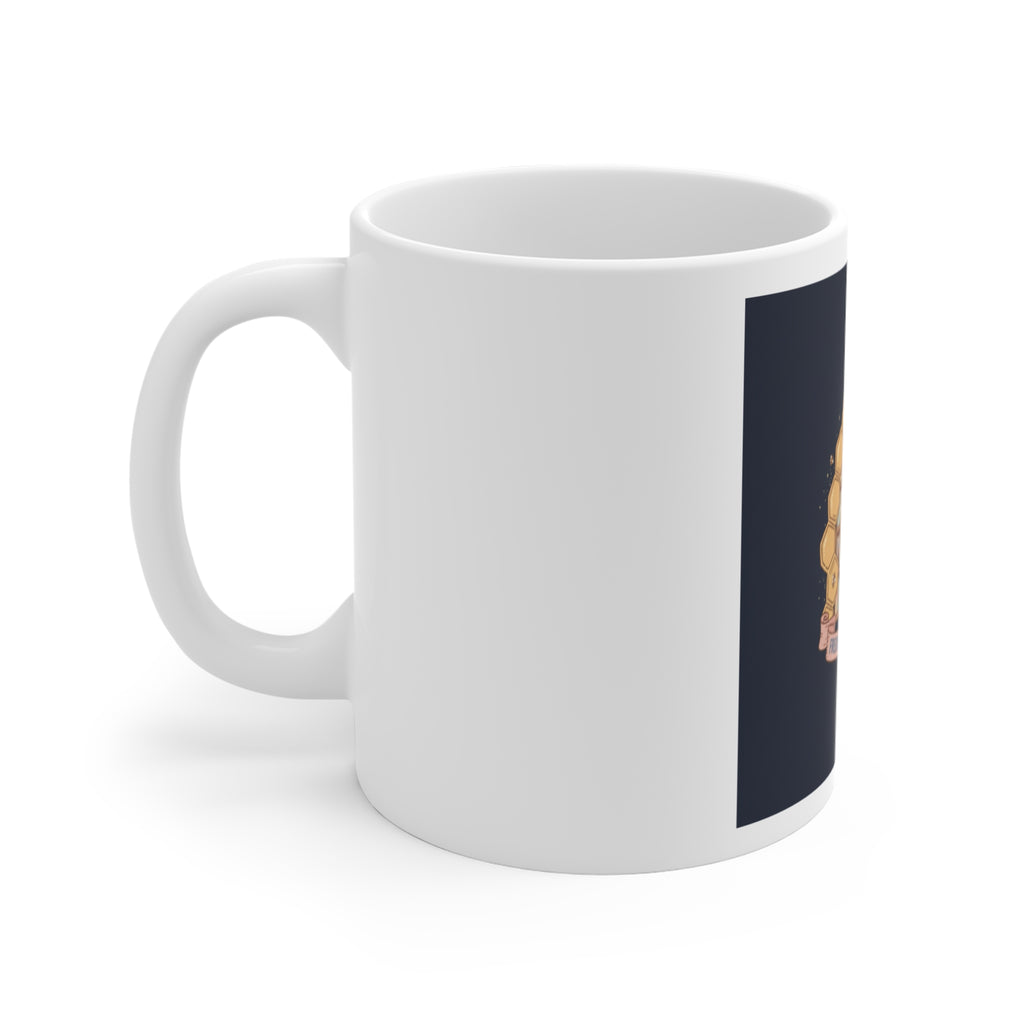 Honeybees Mug 11oz – Freedom Looks Good on Her
