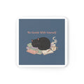Black Cat Cork Coaster – Be Gentle With Yourself