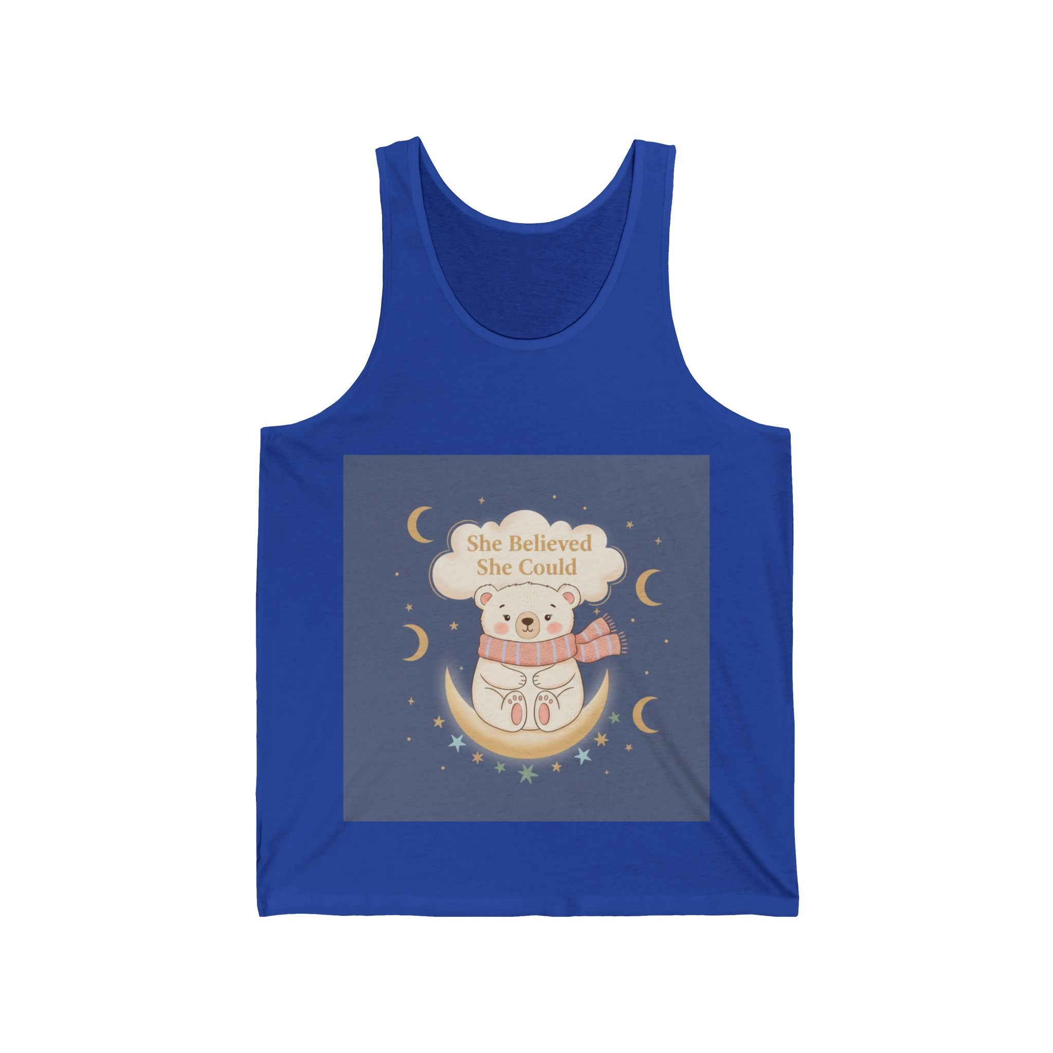 Bear Tank Top – She Believed She Could