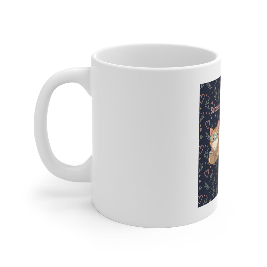 Cats With Glasses Mug 11oz – Success Looks Good on You