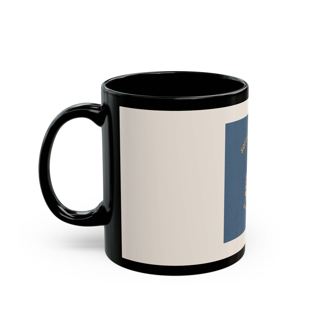 Bunny Black Mug 11oz – Soft Life Scholar