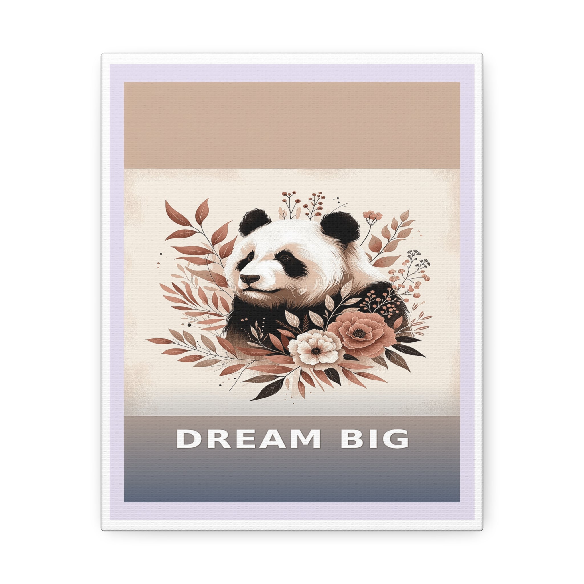 "Dream Big" Black Cat Canvas | College Girl Gift | Fashion | KayKay Classics