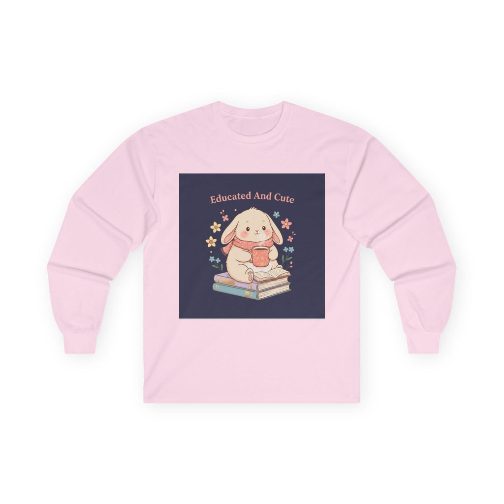 Bunny Long Sleeve Tee – Educated and Cute