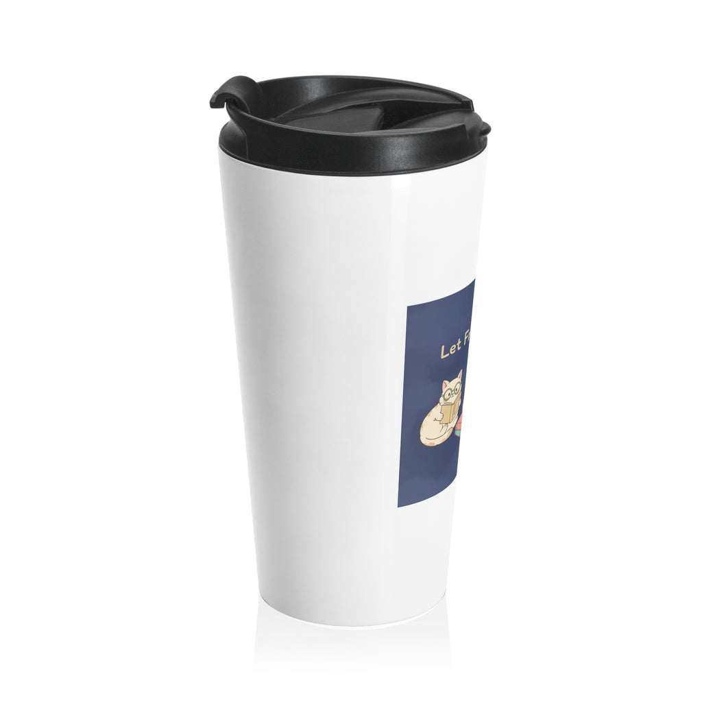Cats With Glasses Travel Mug – Let Freedom Ring