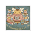 Honeybees Die-Cut Magnet – Success Looks Good on You