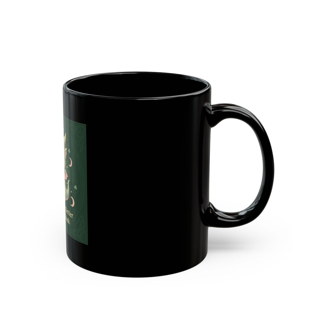 Dragon Black Mug 11oz – You Are Doing Better Than You Think