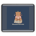 Bear Mouse Pad – Educated and Cute