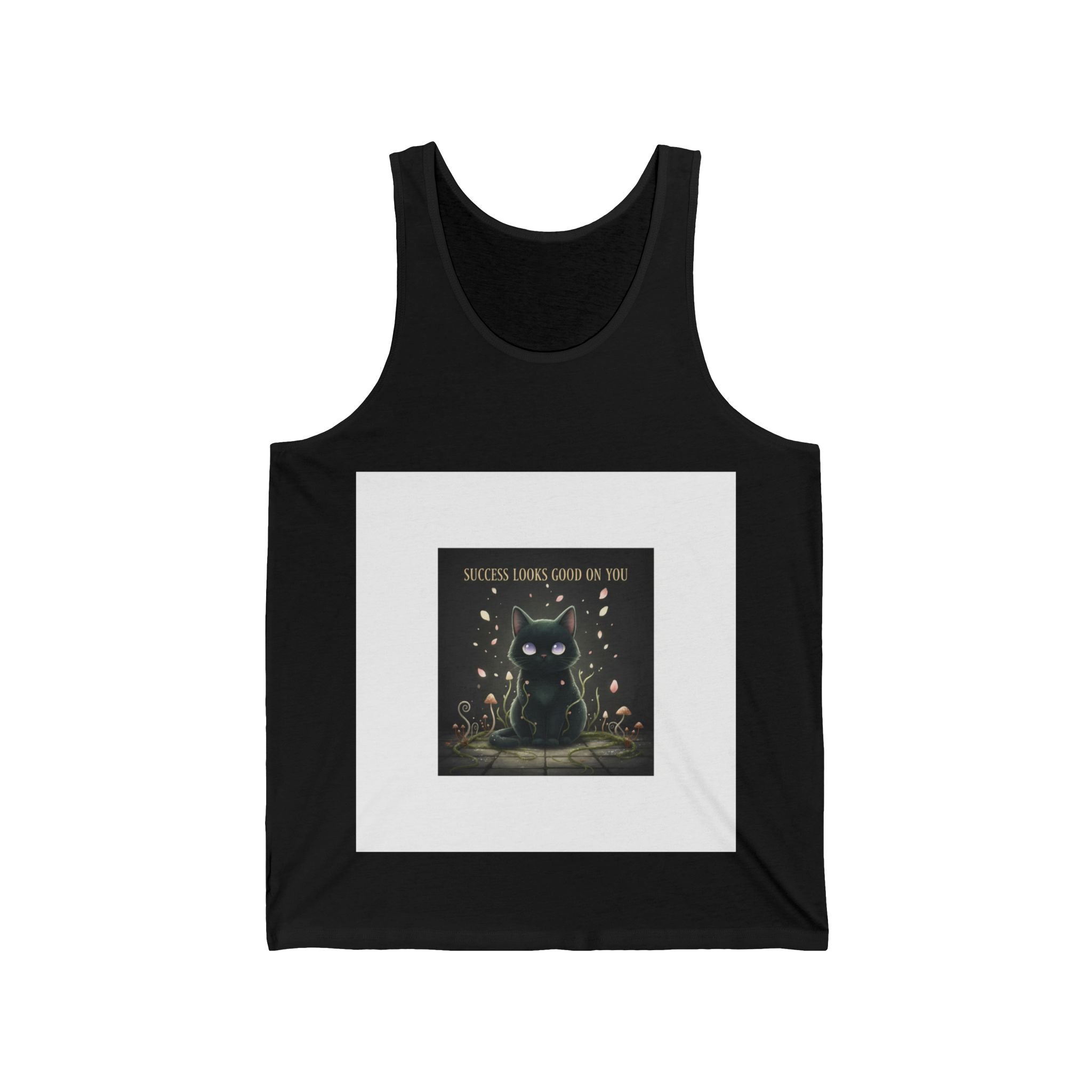 Black Cat Tank Top – Success Looks Good on You