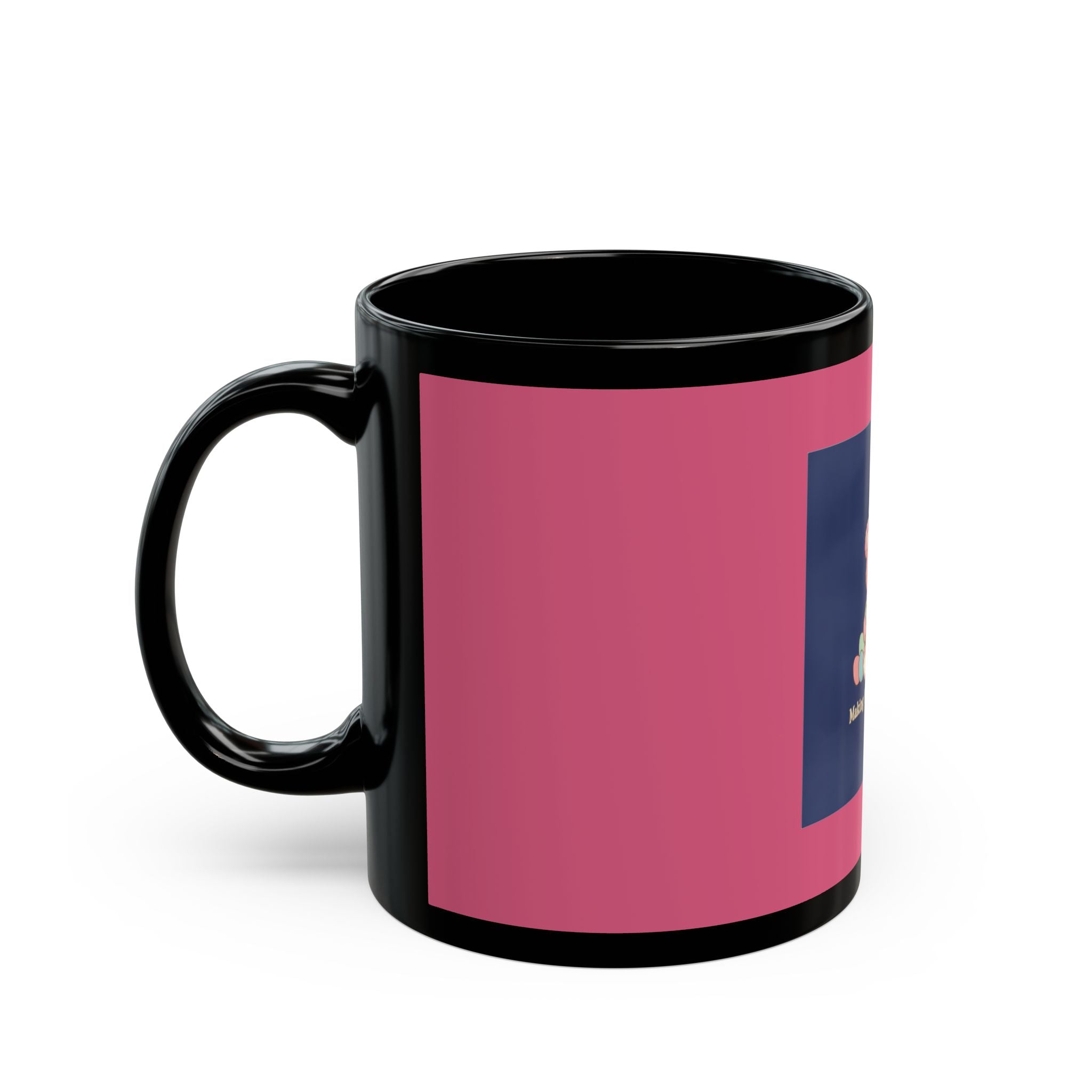 Bear Black Mug 11oz – Making My Dreams Happen