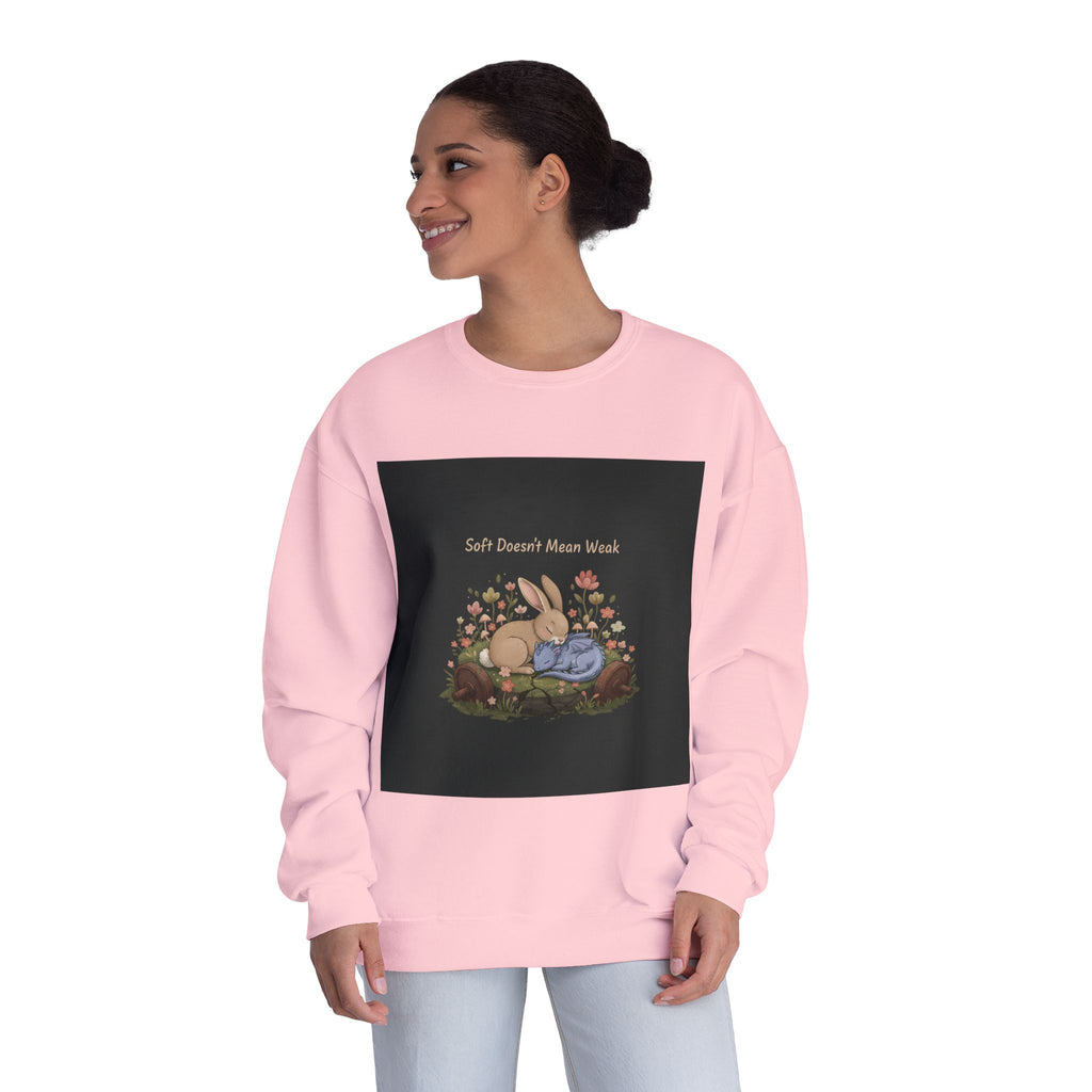 Dragon Crewneck Sweatshirt – Soft Doesnt Mean Weak