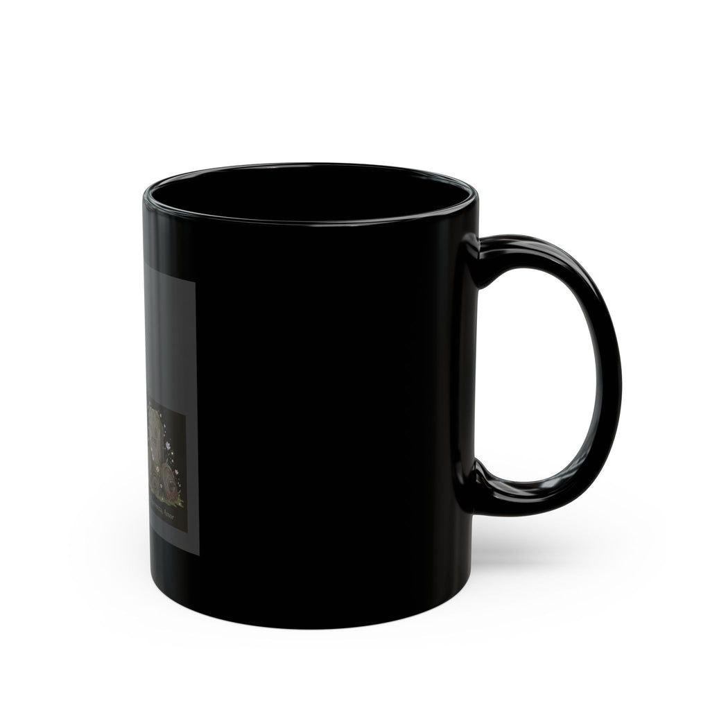 Fe, Esperanza, Amor Black Mug 11oz