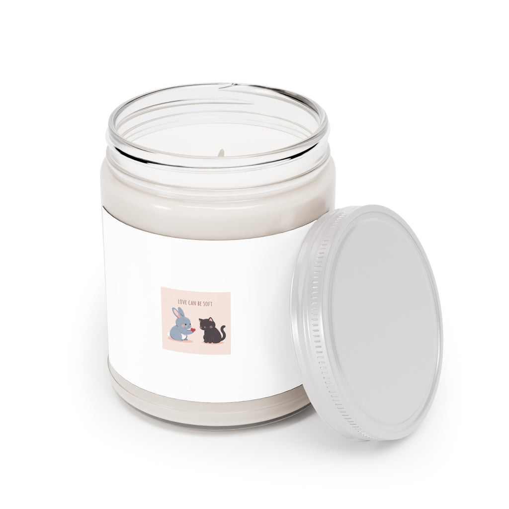 LOVE CAN BE SOFT Rabbit, cat Scented Candle