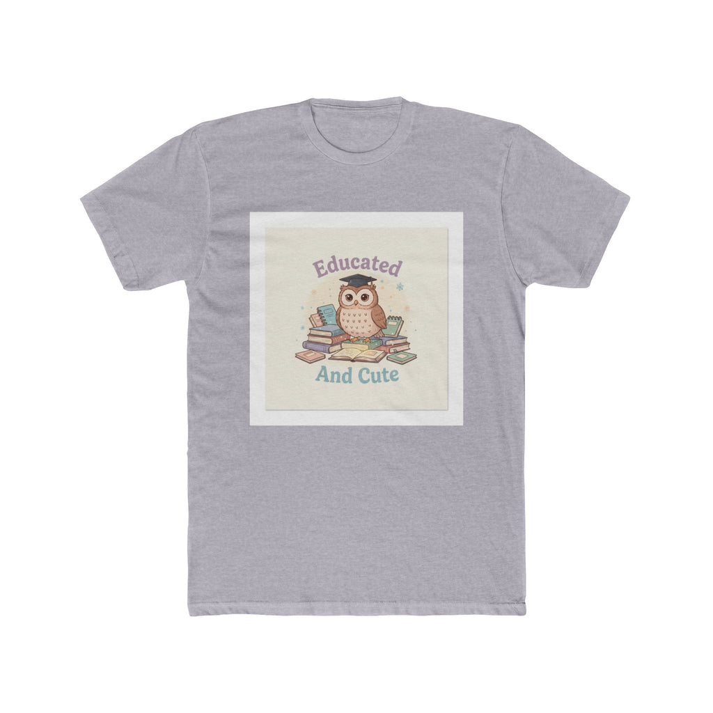 Educated And Cute Owl Unisex Tee