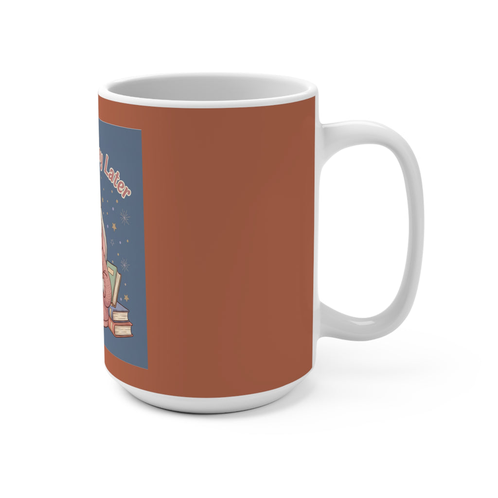 Rabbit Mug 15oz – Study Now, Slay Later
