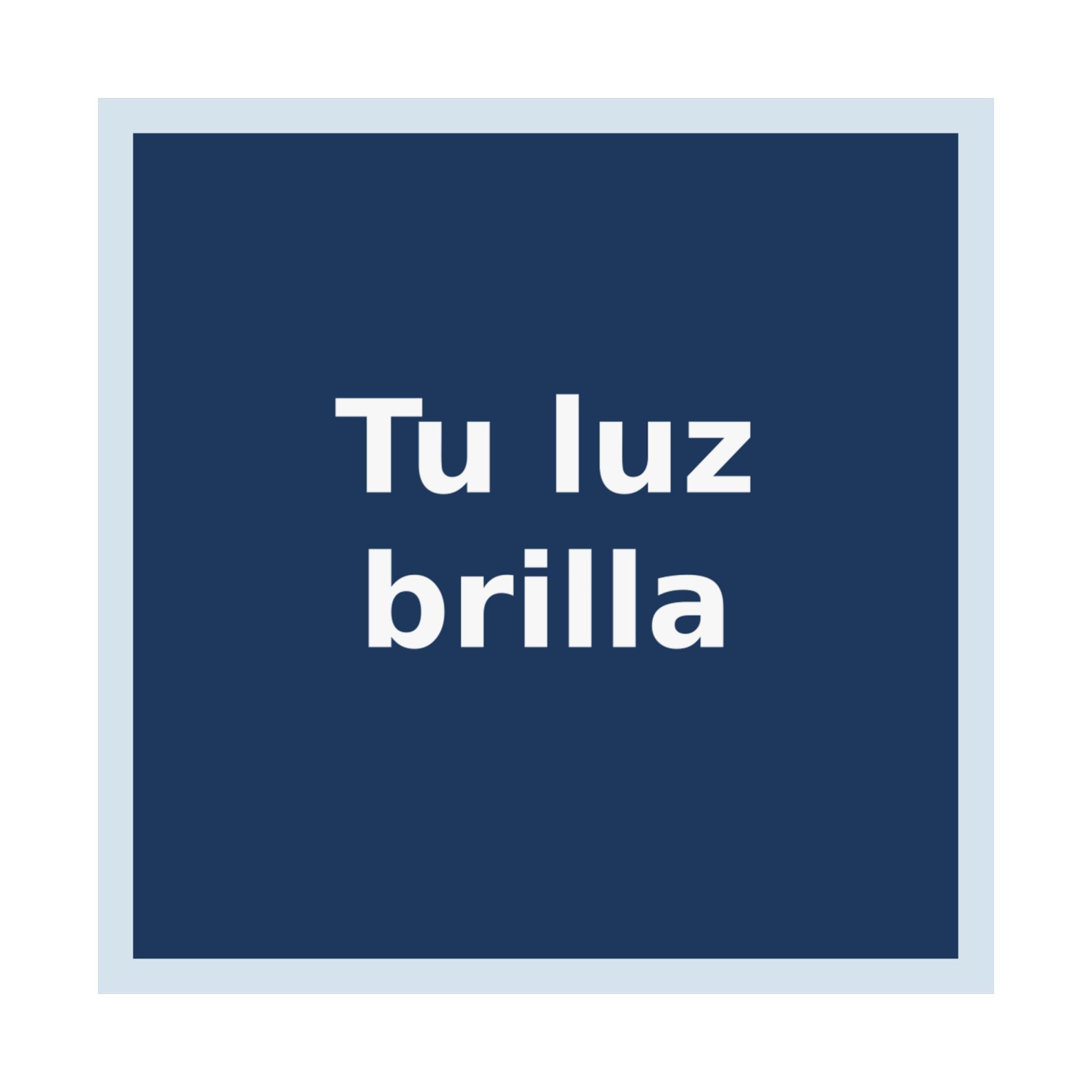 "Tu luz brilla" Black Cat Poster | Trendy Gift for Her | Lifestyle | KayKay Classics