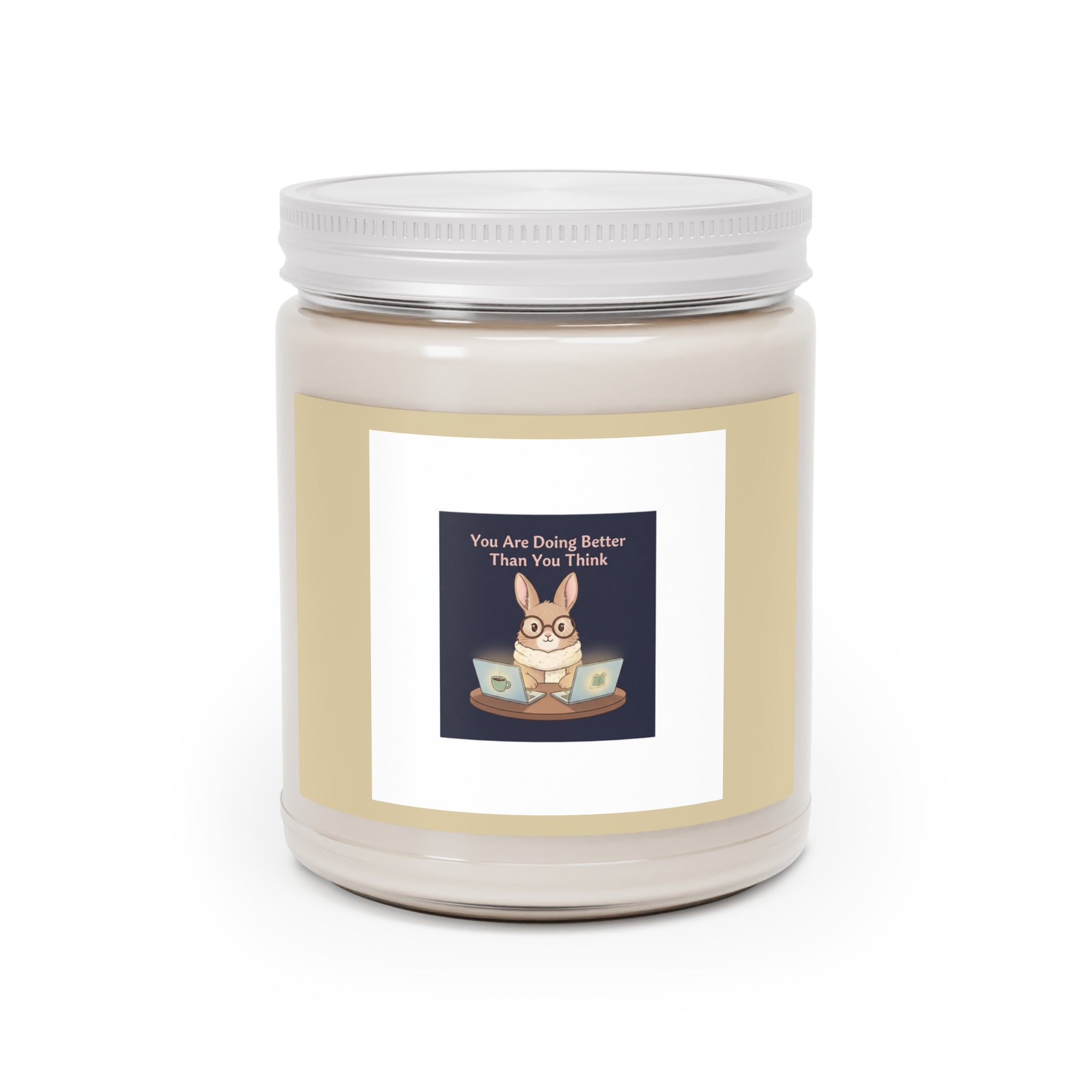 Bunny Scented Candle – You Are Doing Better Than You Think