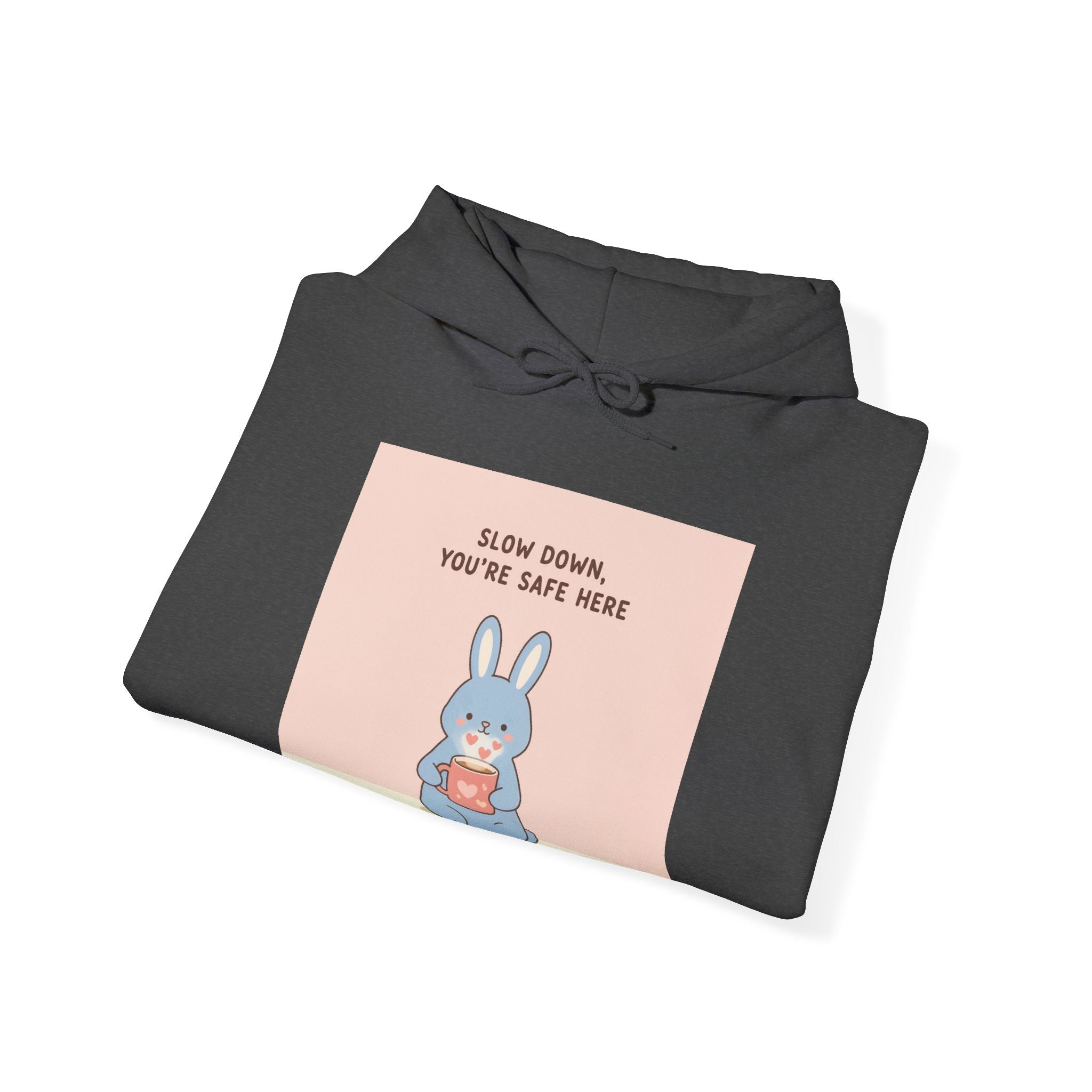 SLOW DOWN, YOURE SAFE HERE Hoodie