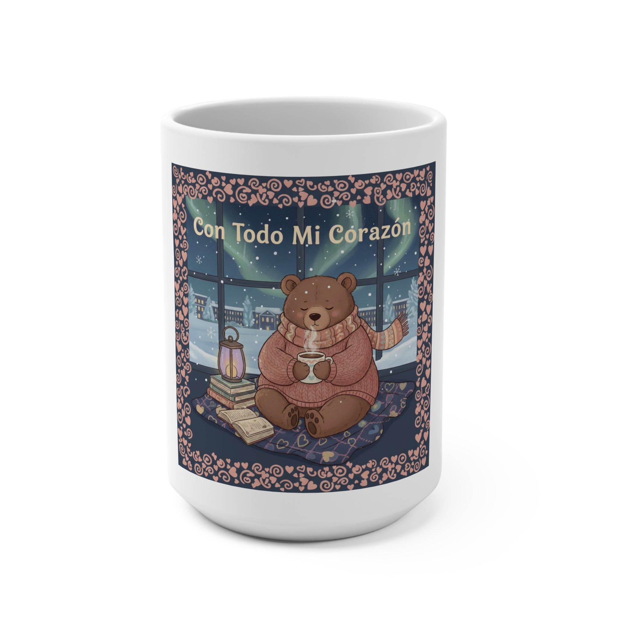 Bear Mug 15oz – Con Todo Mi Corazn