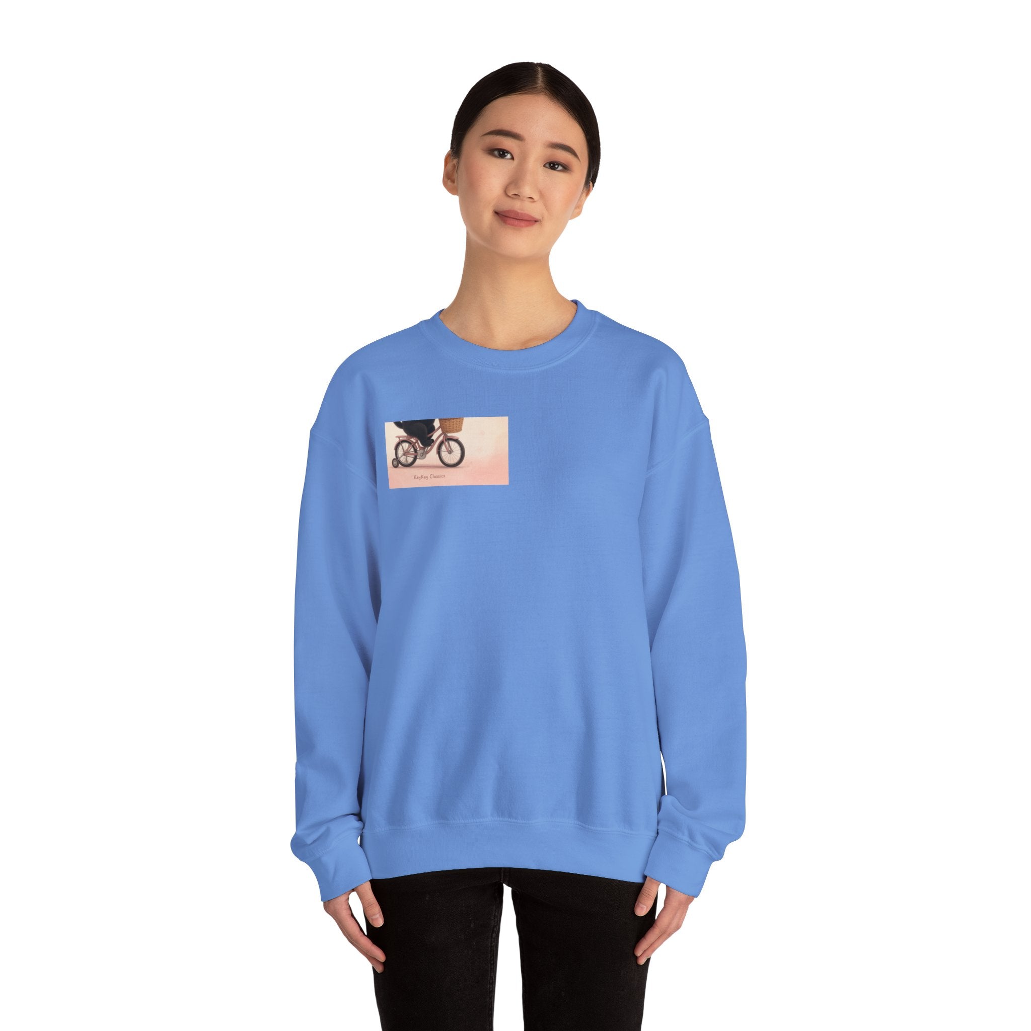 "Life Behind Bars" Black Cat Crewneck | College Girl Gift | Fashion | KayKay Classics