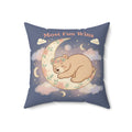 Bear Square Pillow – Most Fun Wins