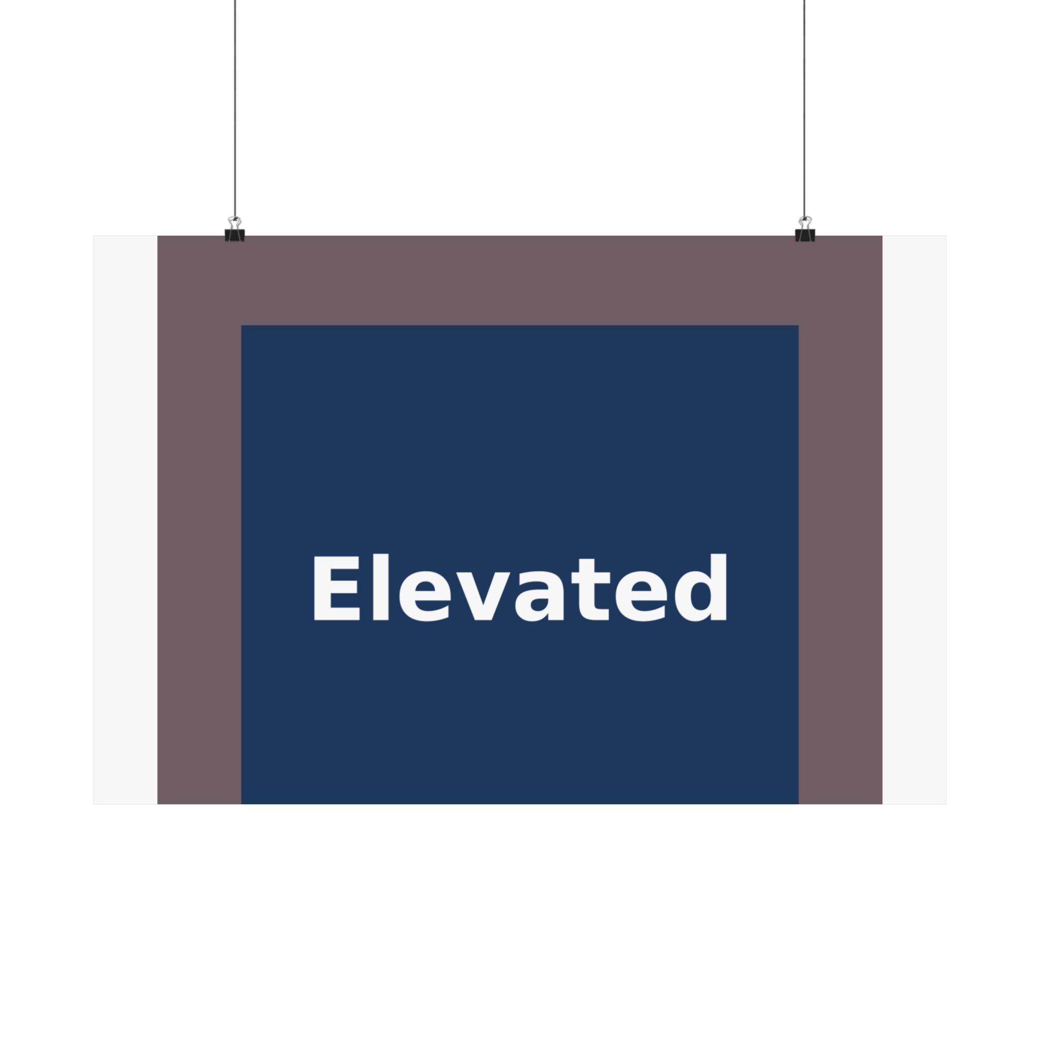 Elevated - KayKay Poster
