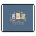 Cats With Glasses Mouse Pad – You Are Allowed to Grow Slowly