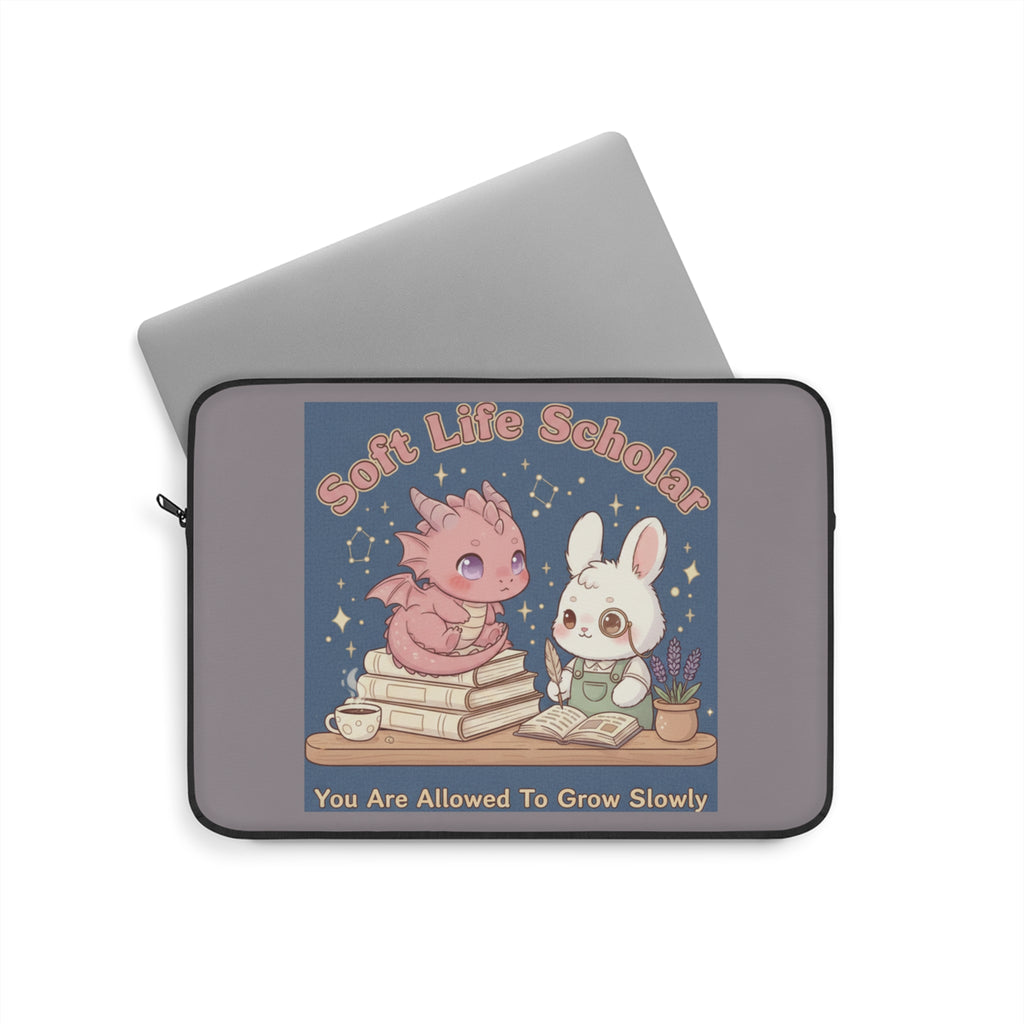 Dragon Laptop Sleeve – Soft Life Scholar You Are Allowed to Gro