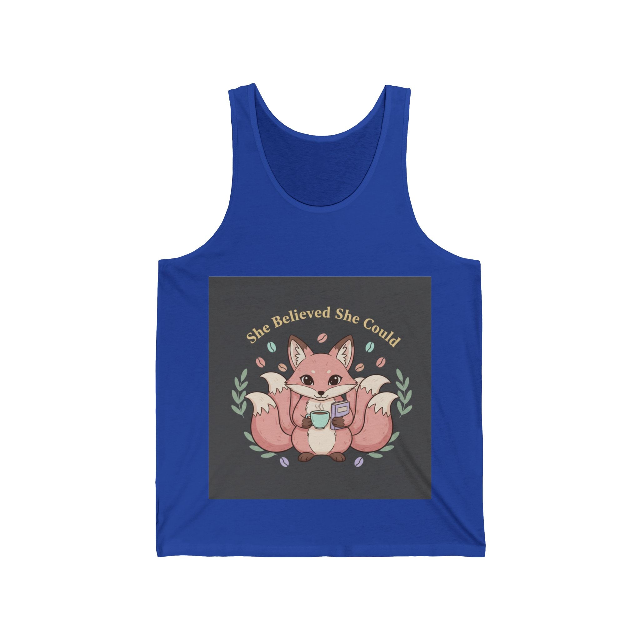 Fox Tank Top – She Believed She Could