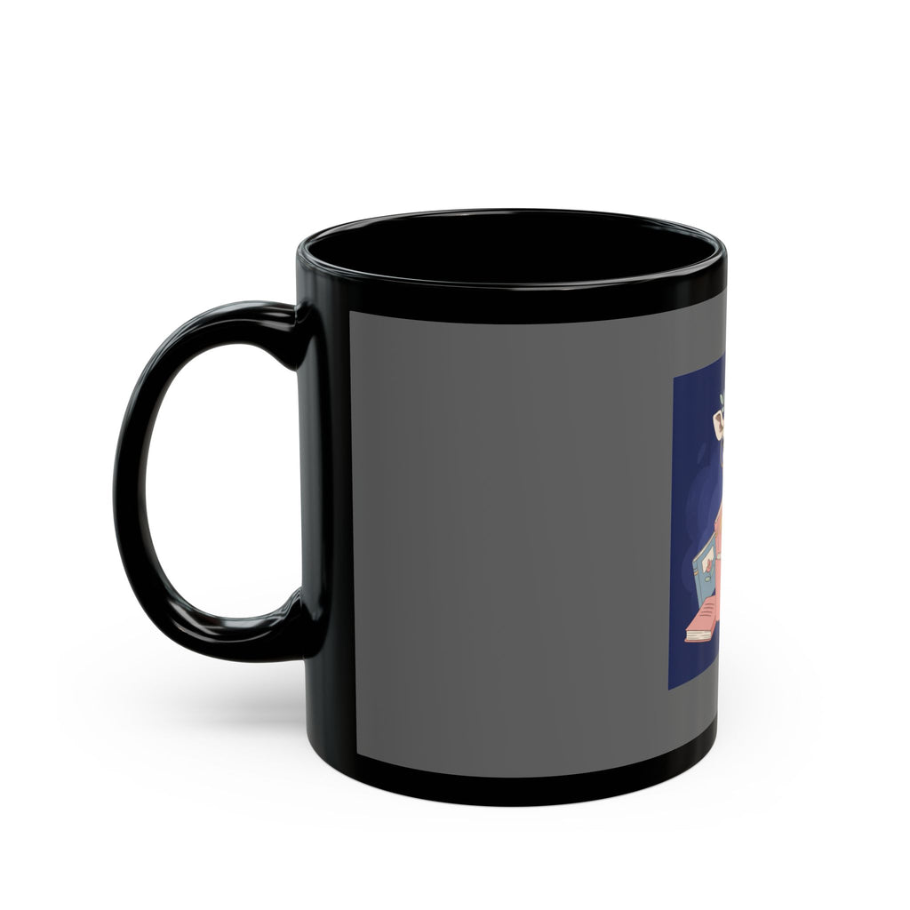 Giraffe Black Mug 11oz – Be Gentle With Yourself