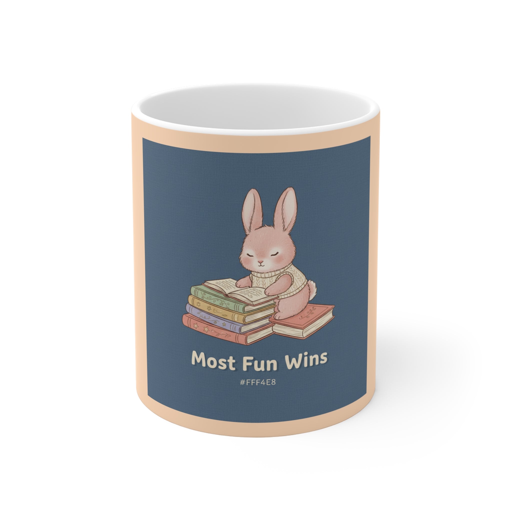 Rabbit Mug 11oz – Most Fun Wins