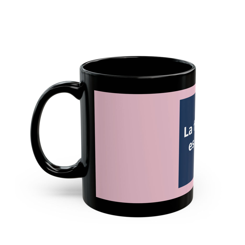 "La familia es todo" Black Cat Black Mug | College Girl Gift | Fashion | KayKay Classics