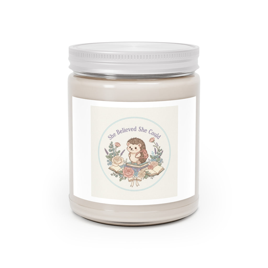 She Believed She Could Hedgehog Scented Candle