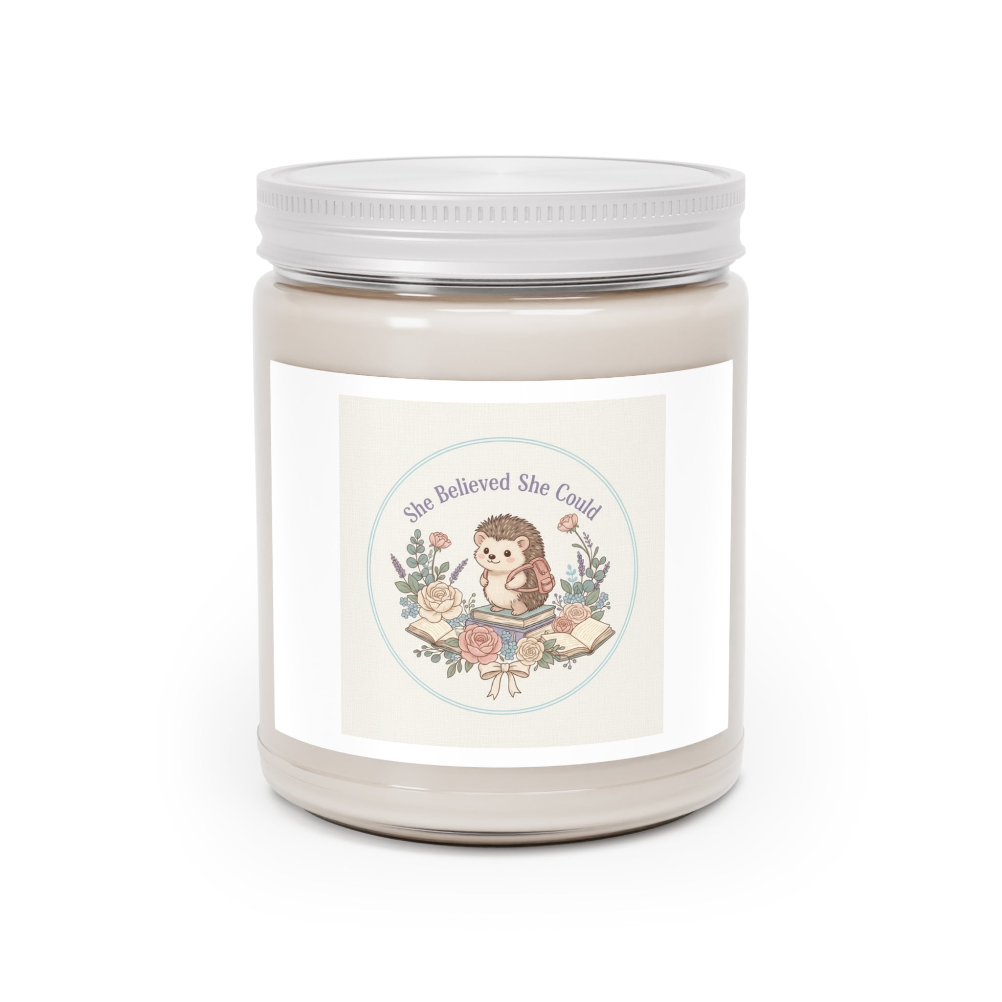 She Believed She Could Hedgehog Scented Candle
