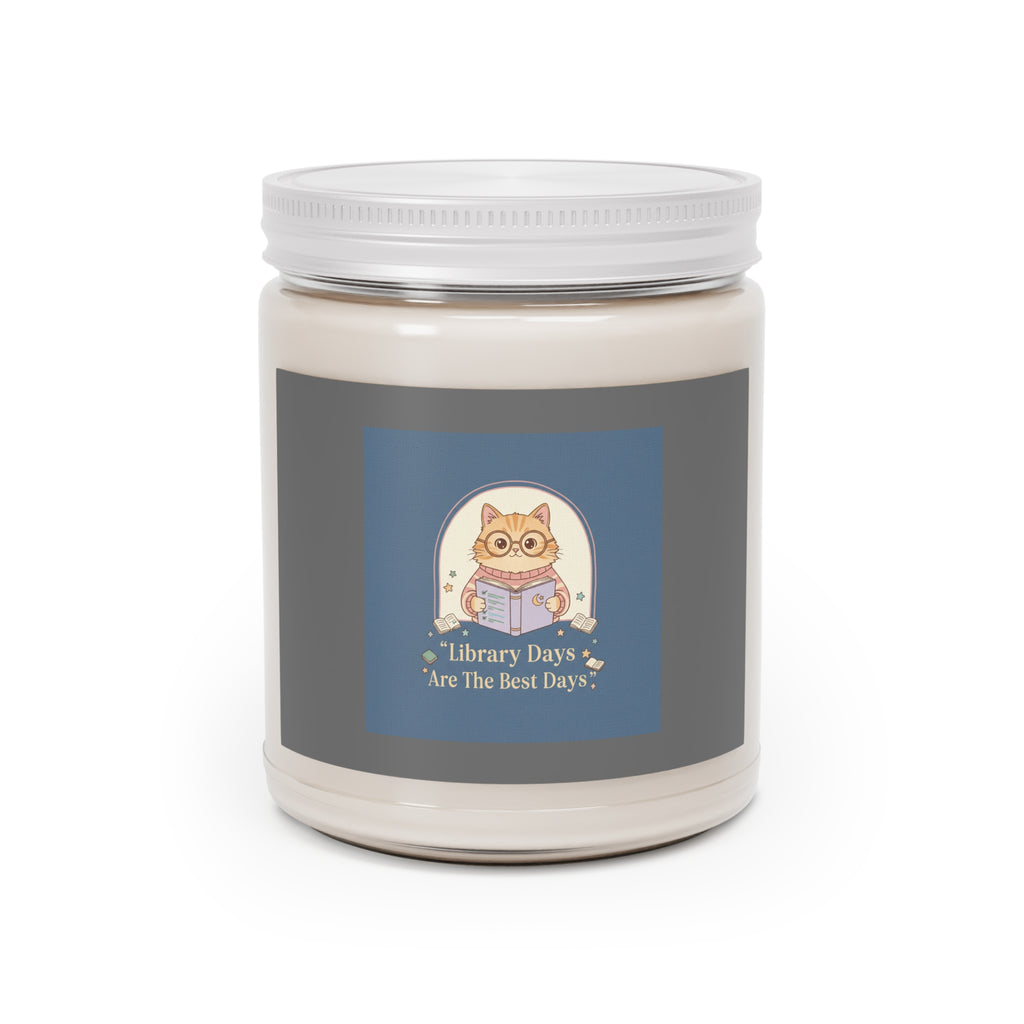 Cat Scented Candle – Library Days Are the Best Days