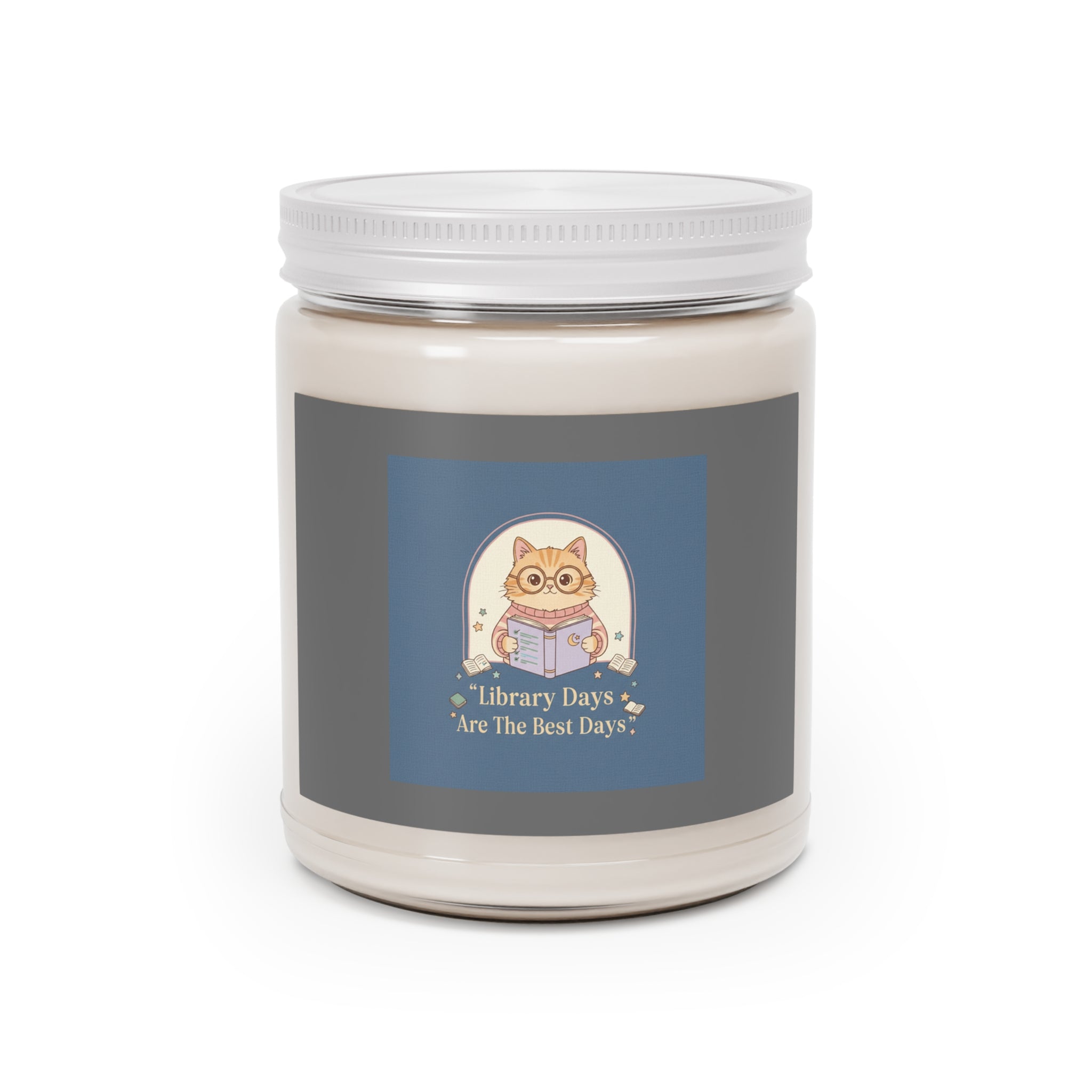 Cat Scented Candle – Library Days Are the Best Days