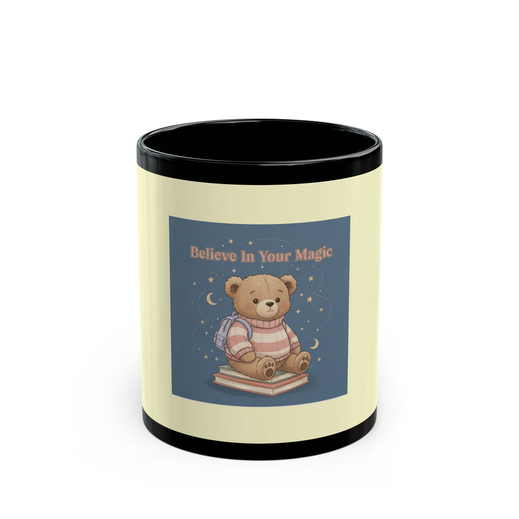 Bear Black Mug 11oz – Believe in Your Magic
