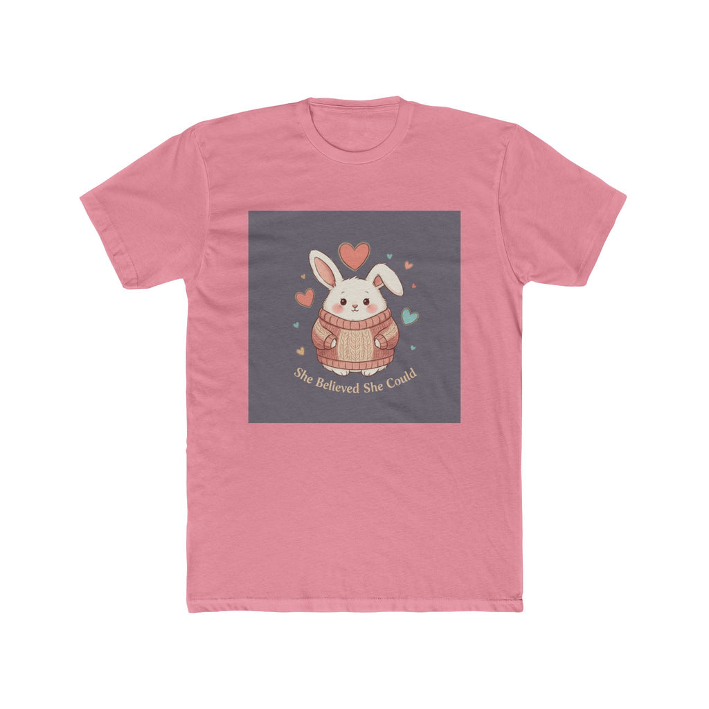 Bunny Unisex Tee – She Believed She Could