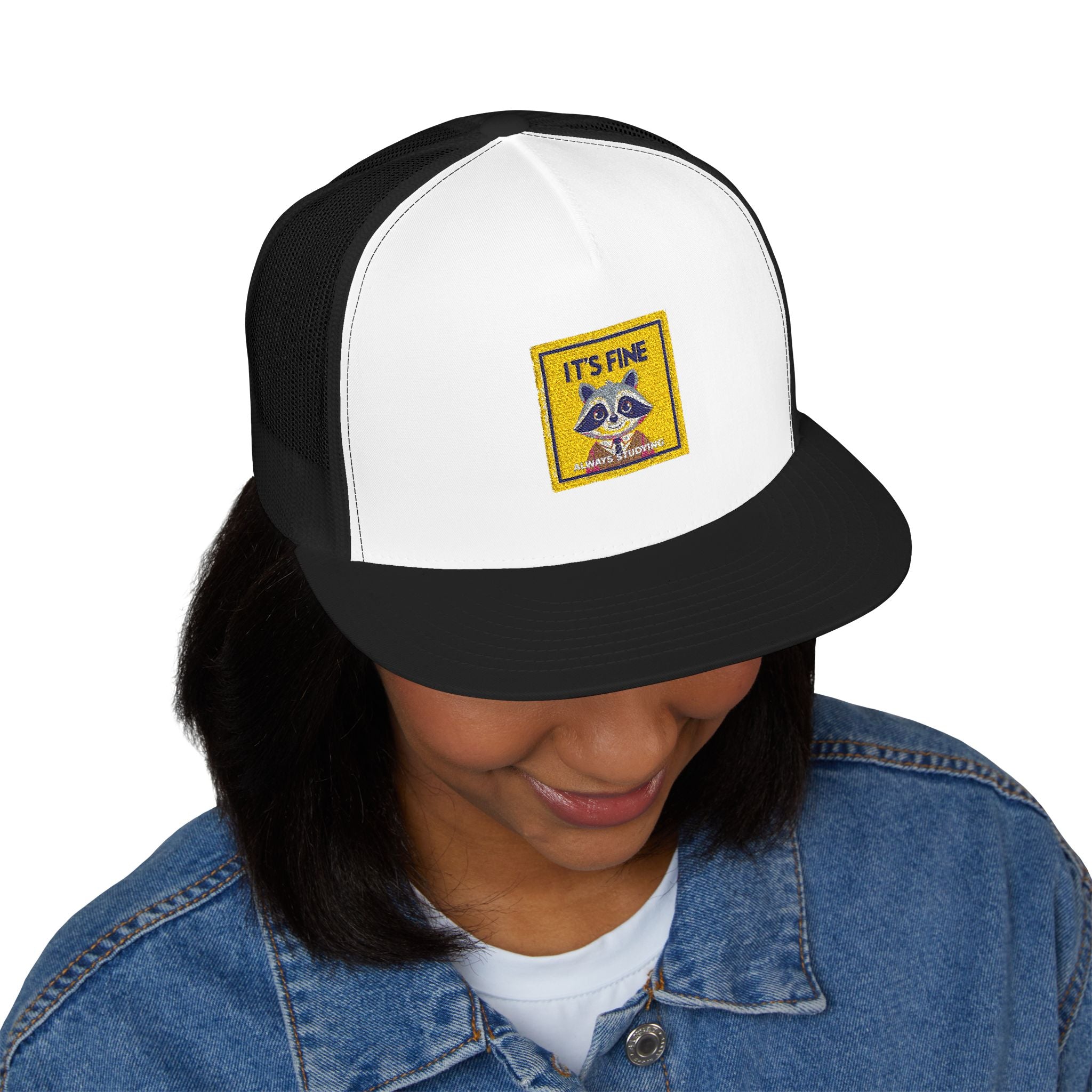 remix always studying - KayKay Trucker Cap