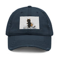 "JUST KEEP GOING" Black Cat Dad Hat | College Girl Gift | Fashion | KayKay Classics