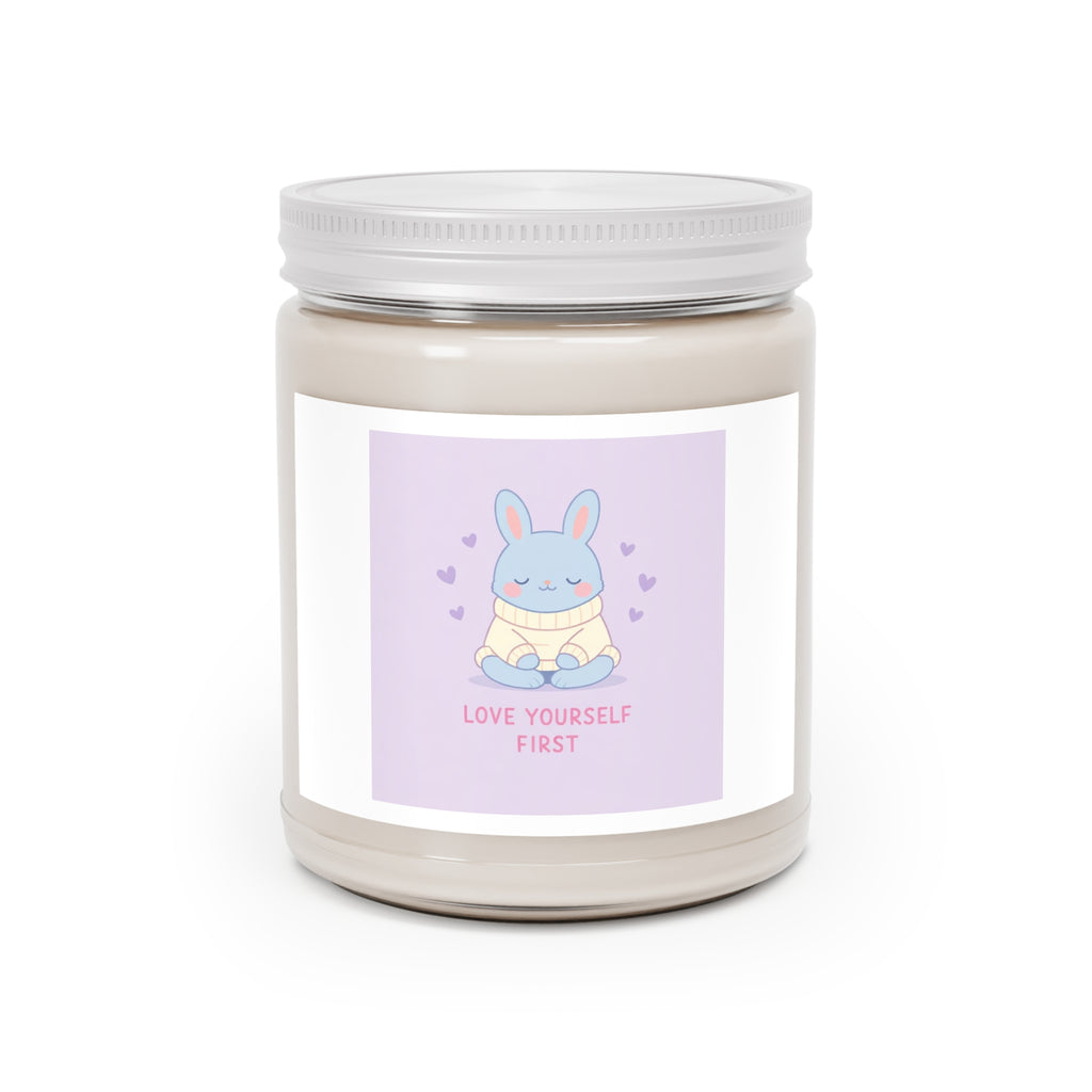LOVE YOURSELF FIRST Bunny Scented Candle
