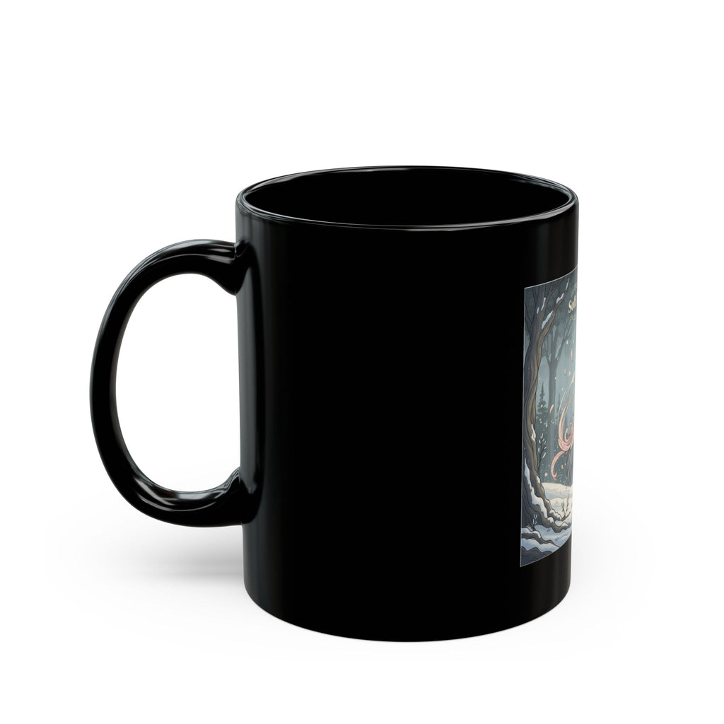 Bear Black Mug 11oz – Big Brain Energy