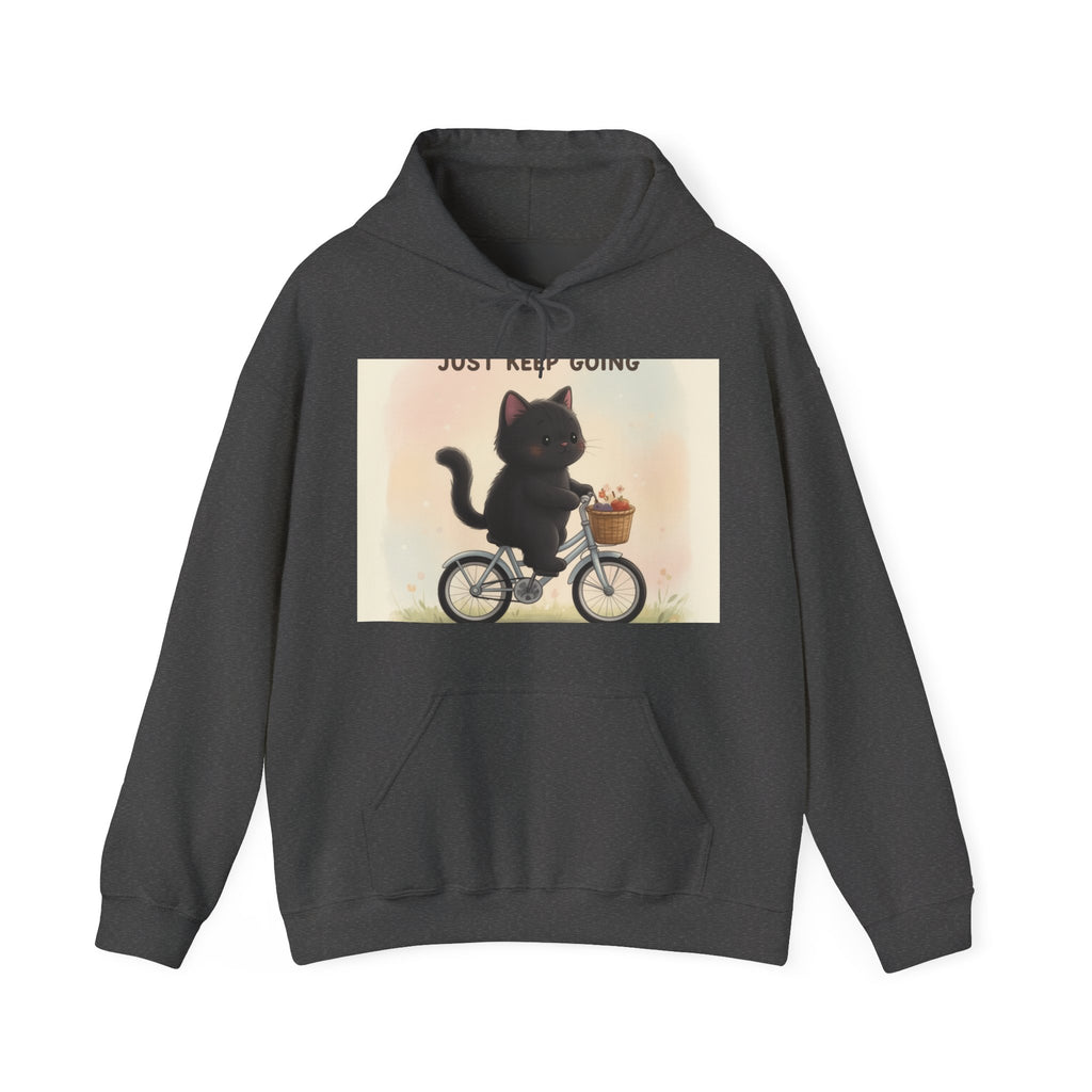 "Study Hard Dream Big" Black Cat Hoodie | College Girl Gift | Fashion | KayKay Classics