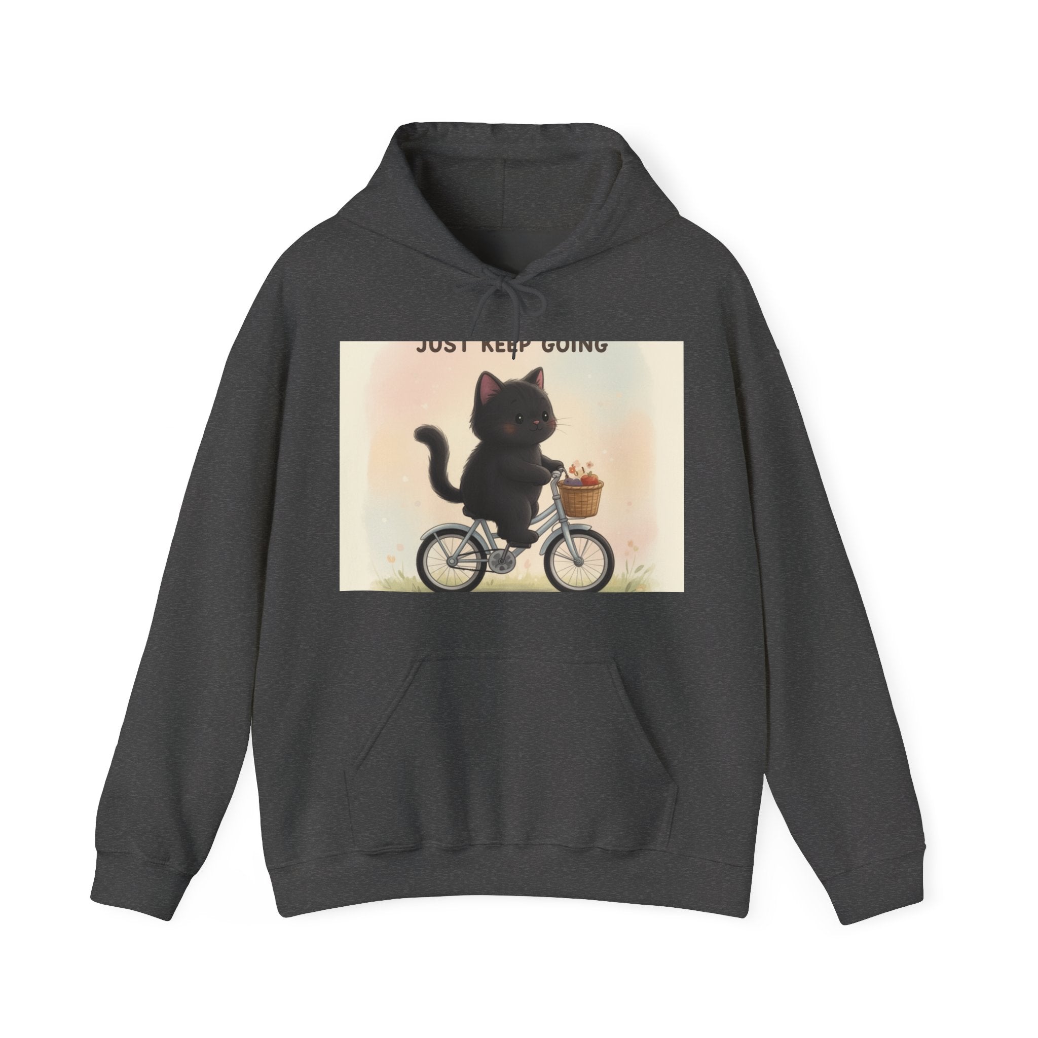 "Study Hard Dream Big" Black Cat Hoodie | College Girl Gift | Fashion | KayKay Classics