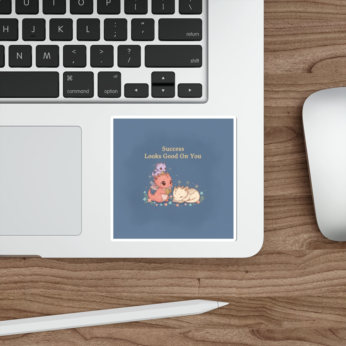 Baby Dragons Die-Cut Sticker – Success Looks Good on You