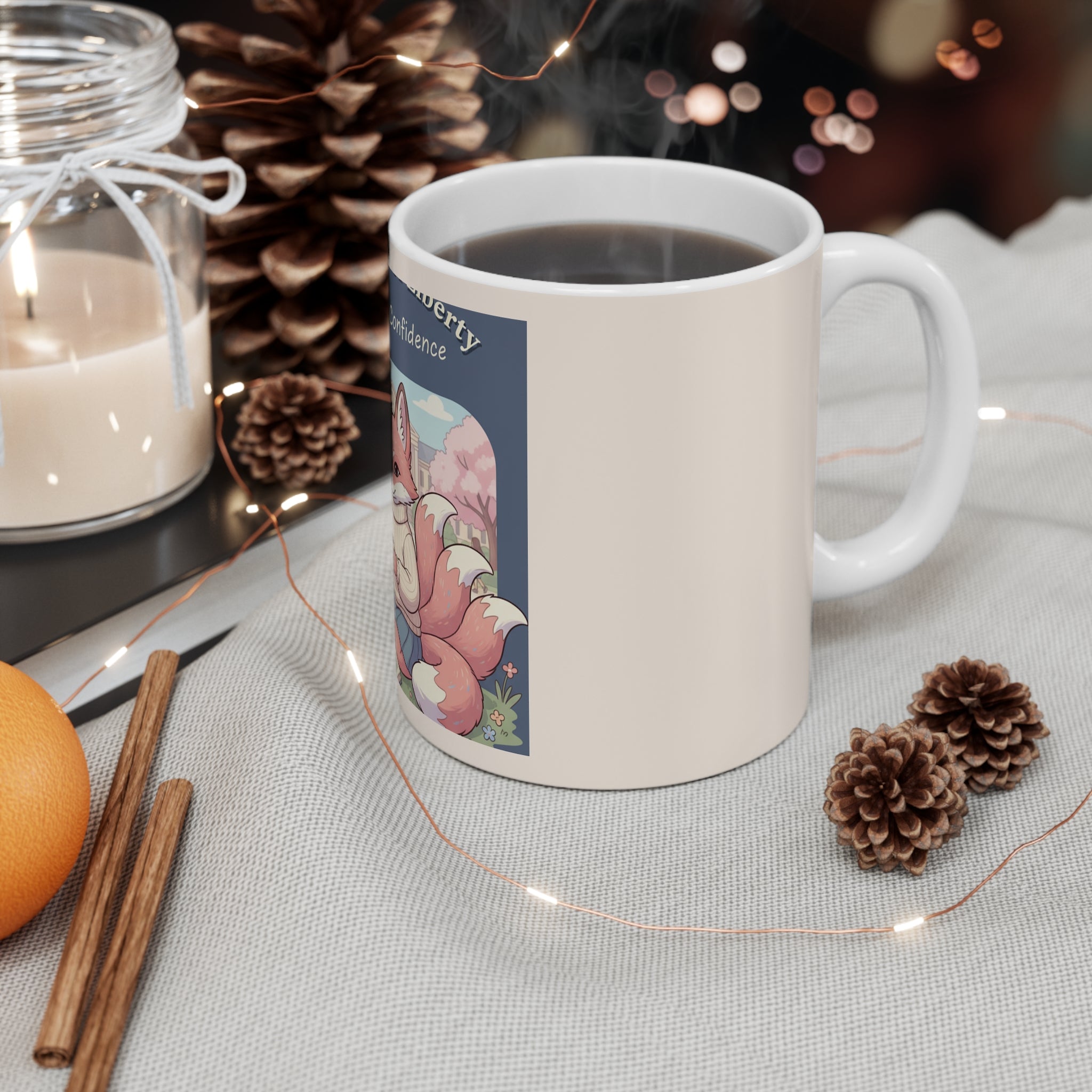 Kitsune Mug 11oz – Daughters of Liberty