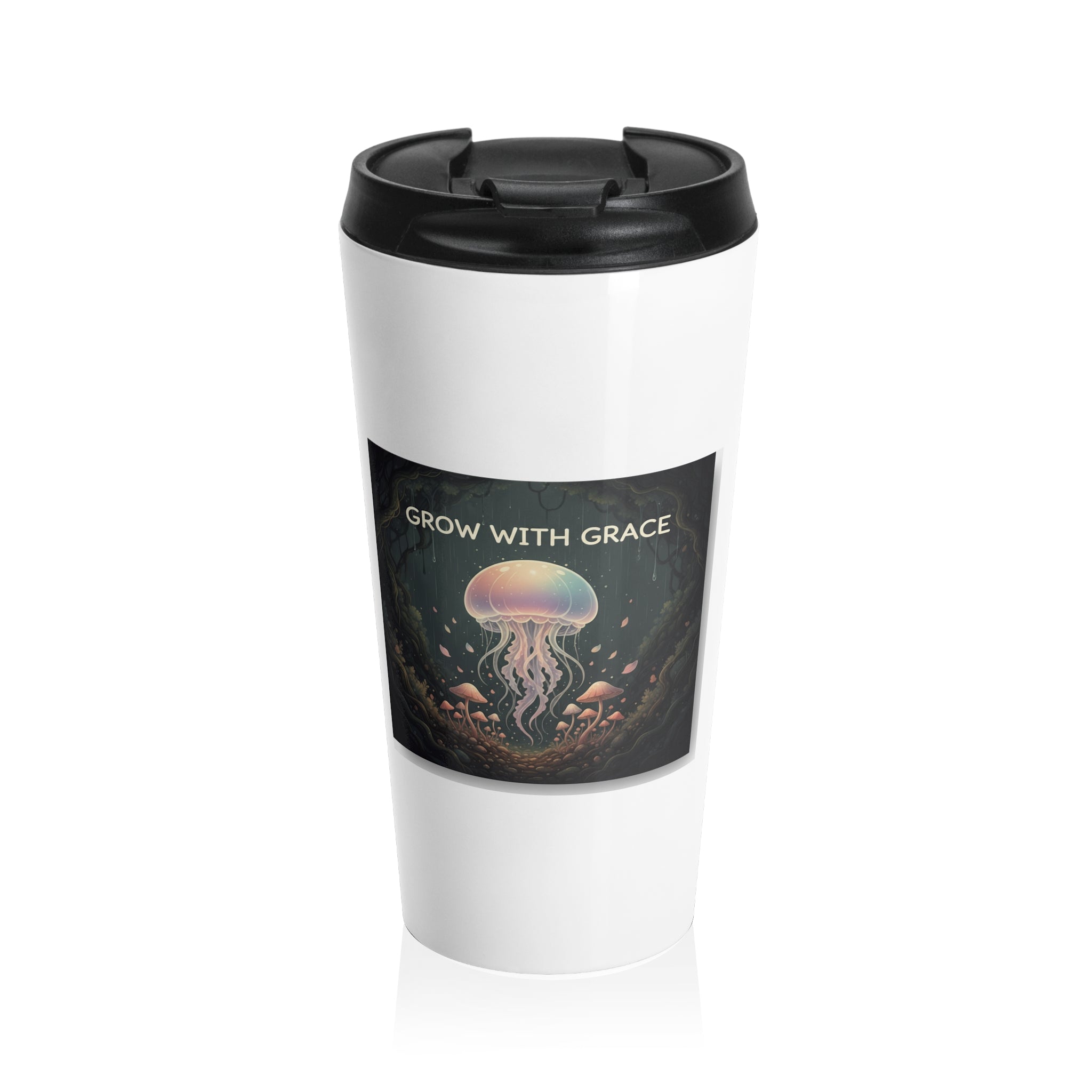 Kawaii Jellyfish Travel Mug – Grow With Grace
