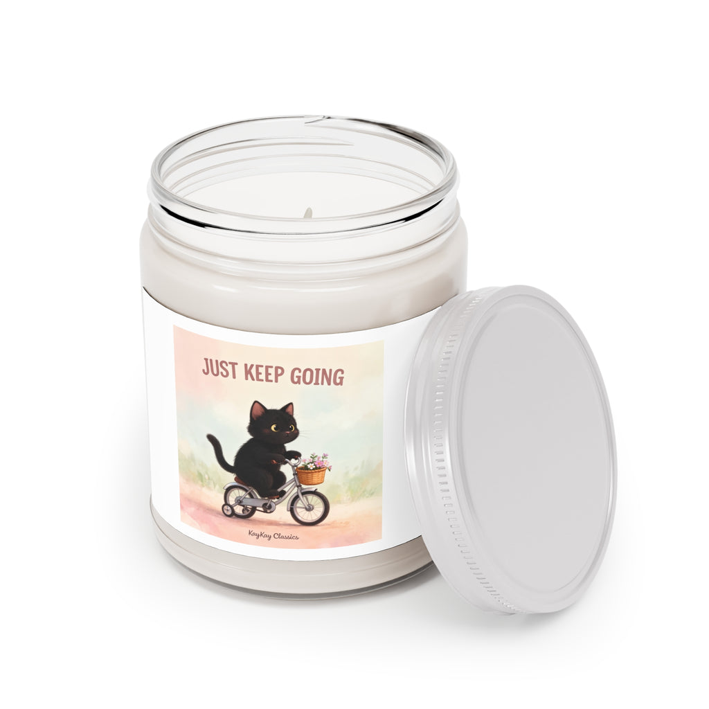 JUST KEEP GOING Cat Scented Candle